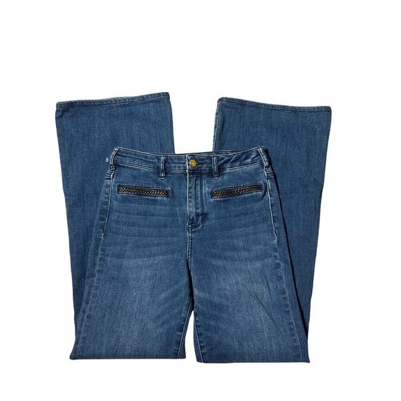 Anthropologie Denim - Pilcro Anthropologie Bootcut Flare Jeans Size 27 Braided Pocket Y2K